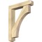 Ekena Millwork Westlake Craftsman Rough Sawn Bracket w/ Offset Brace, Douglas Fir, 6"W x 30"D x 38"H BKT0604X30X38WTL04RDF - alternate 1